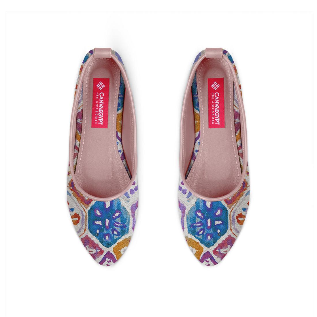 Rose Round Toe Shoe Mozaic - CANVAEGYPT