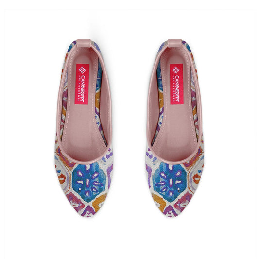 Rose Round Toe Shoe Mozaic - CANVAEGYPT