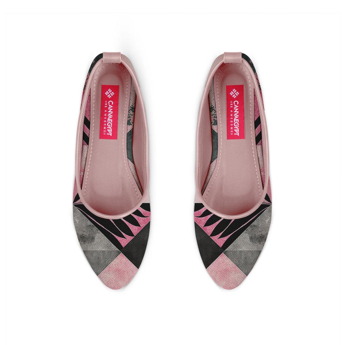 Rose Round Toe Shoe Patterns - CANVAEGYPT