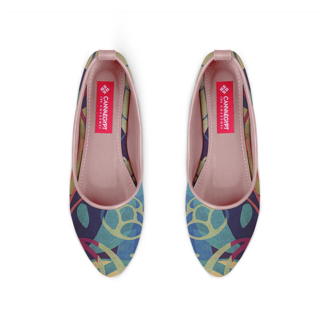 Rose Round Toe Shoe Sea Herbs - CANVAEGYPT