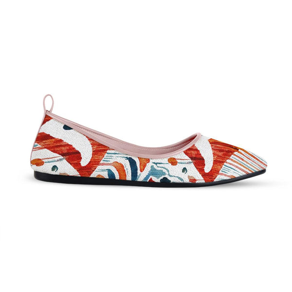 Rose Round Toe Shoe Bali