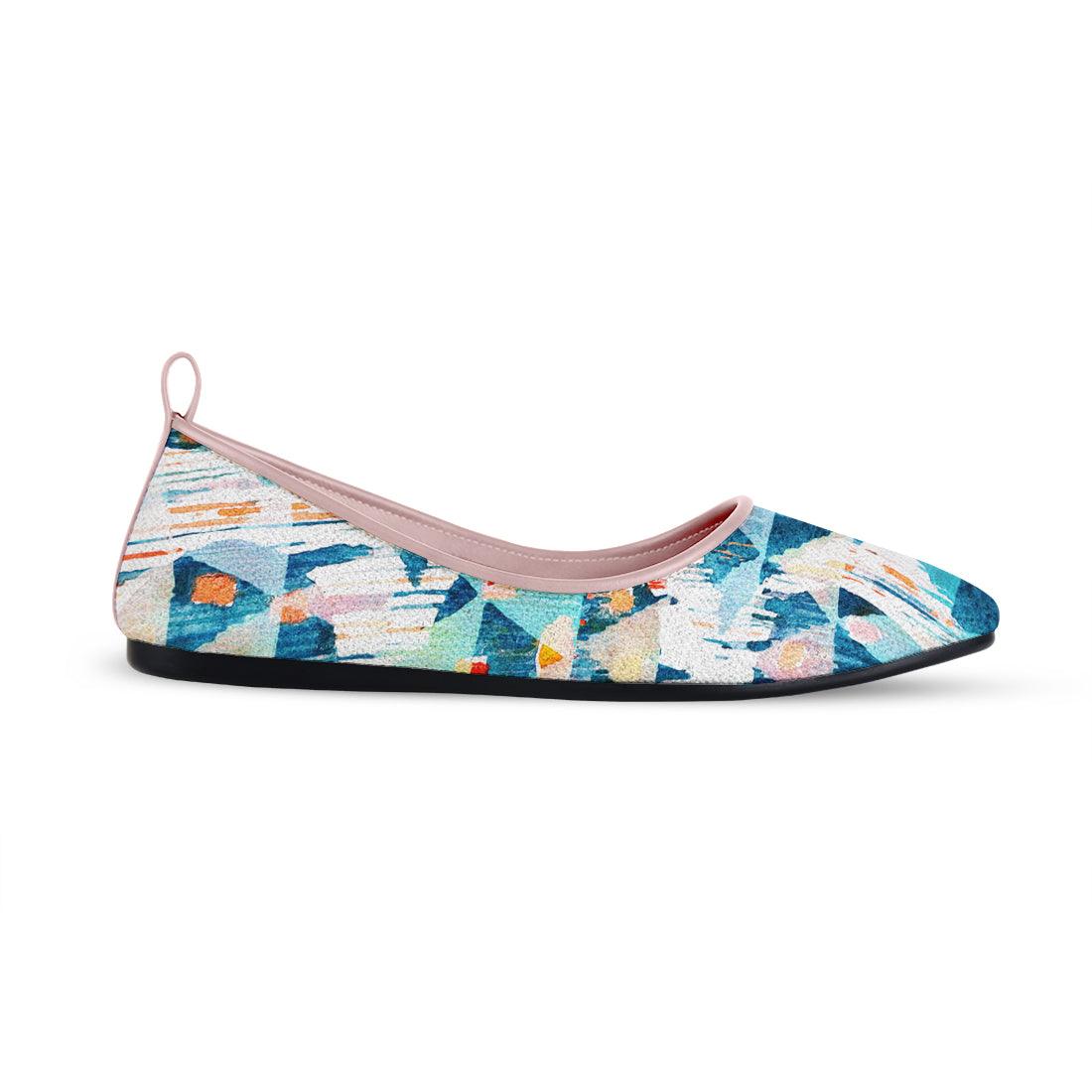 Rose Round Toe Shoe Happy blue - CANVAEGYPT