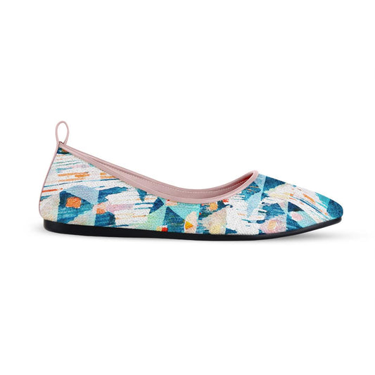 Rose Round Toe Shoe Happy blue - CANVAEGYPT