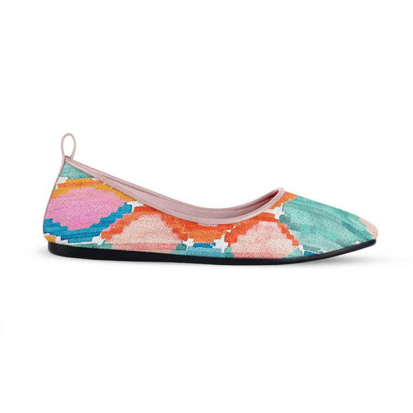 Rose Round Toe Shoe Marmalade