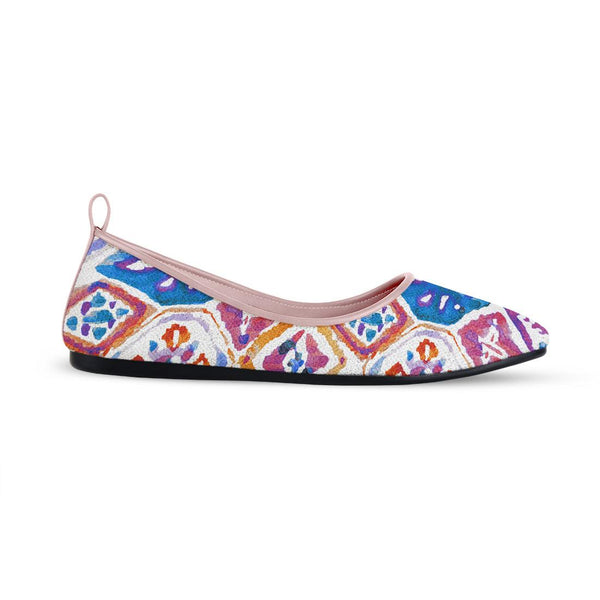 Rose Round Toe Shoe Mozaic