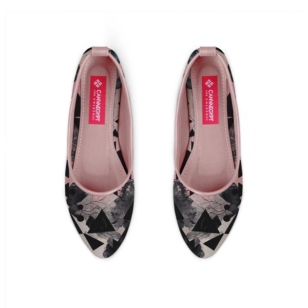 Rose Round Toe Shoe Triangles - CANVAEGYPT