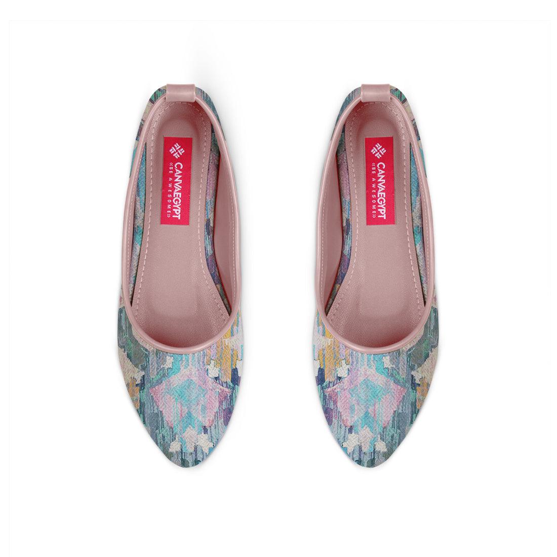 Rose Round Toe Shoe Vibrant purple - CANVAEGYPT