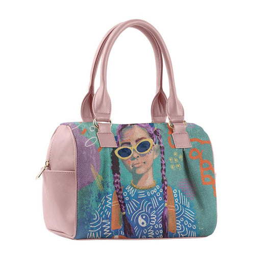 Rose Speedy Bag Lilac locks - CANVAEGYPT