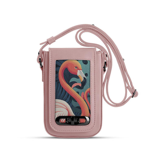 Rose Tagged Crossbag Flamingo - CANVAEGYPT