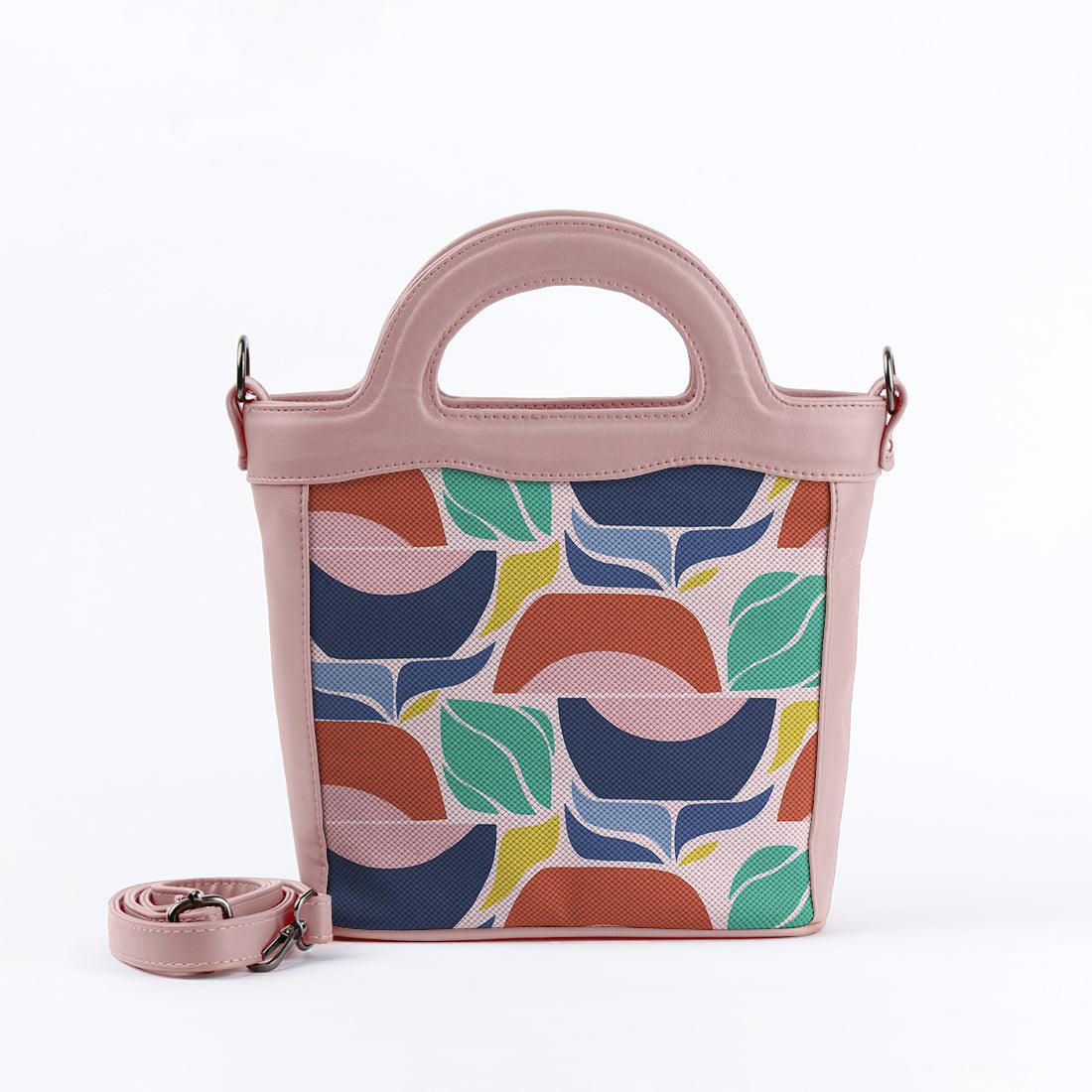 Rose Top Handle Handbag Blooming Pink - CANVAEGYPT