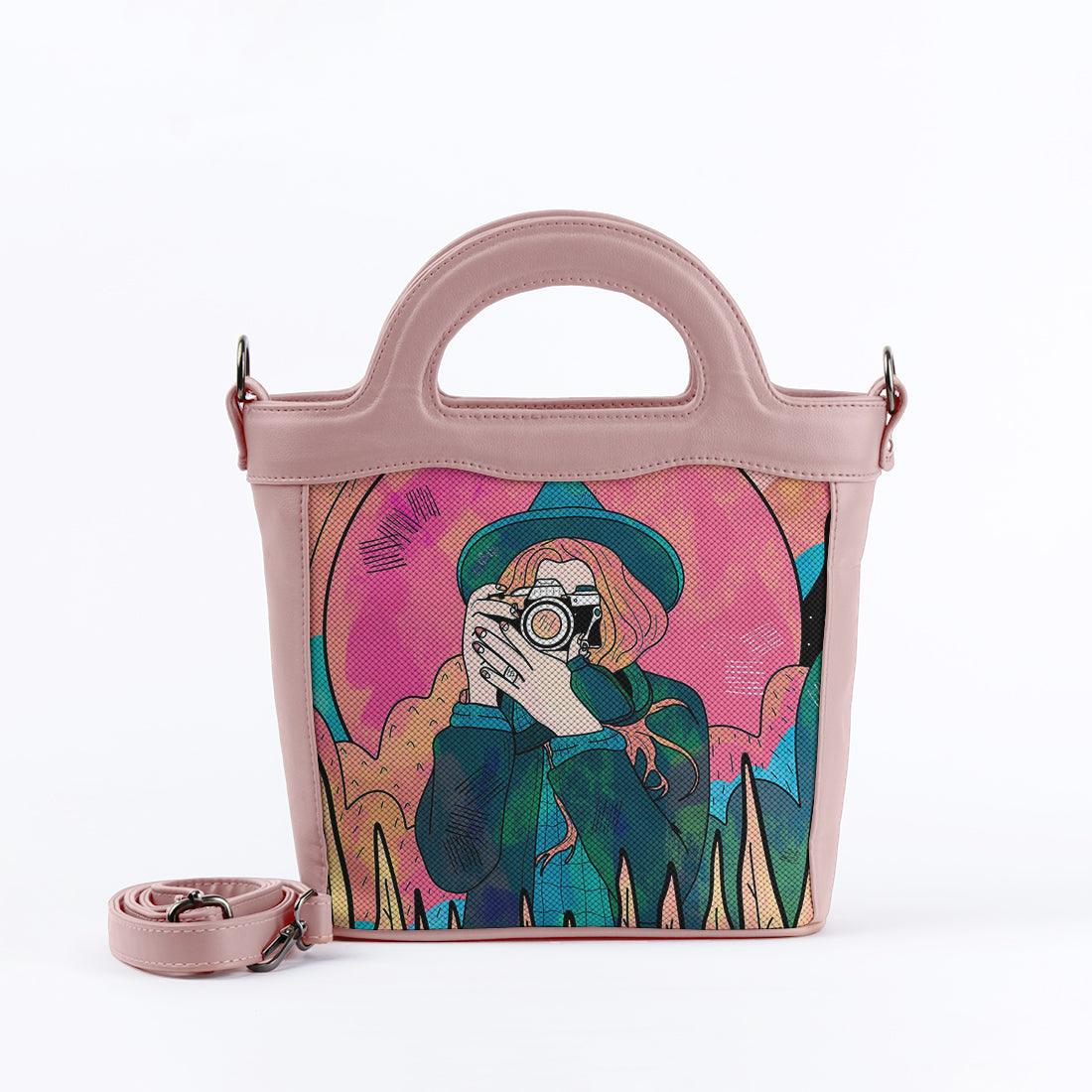 Rose Top Handle Handbag The space photographer - CANVAEGYPT