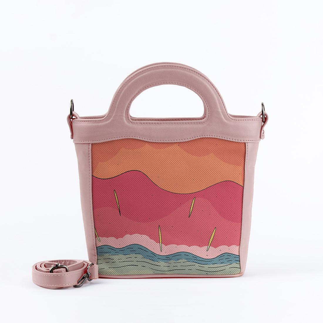 Rose Top Handle Handbag The watermelon - CANVAEGYPT