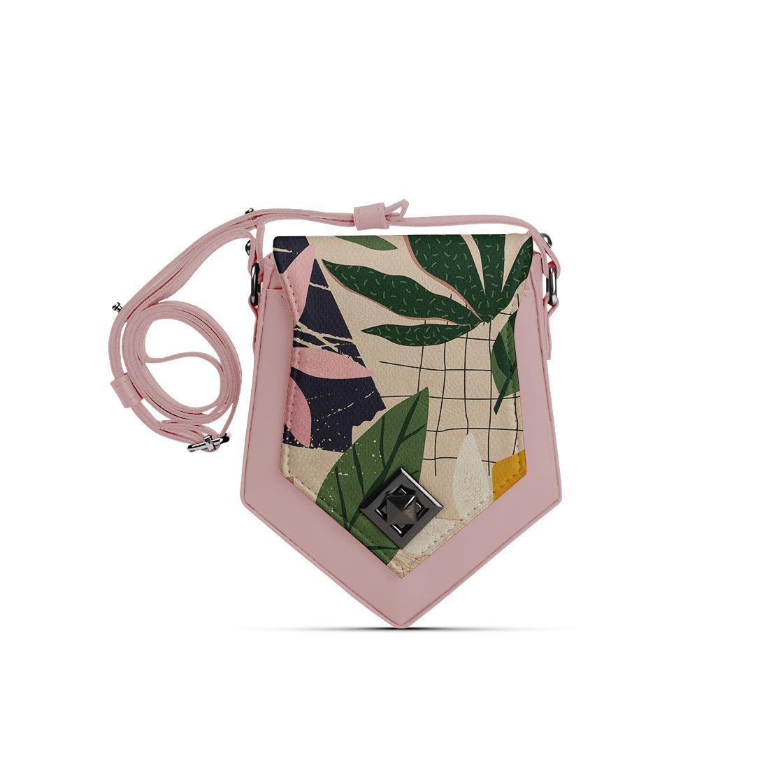 Rose Triangles Crossbag Leaf - CANVAEGYPT