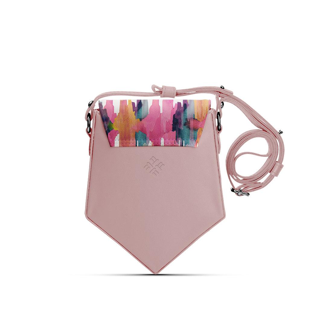 Rose Triangles Crossbag Rose quarts - CANVAEGYPT