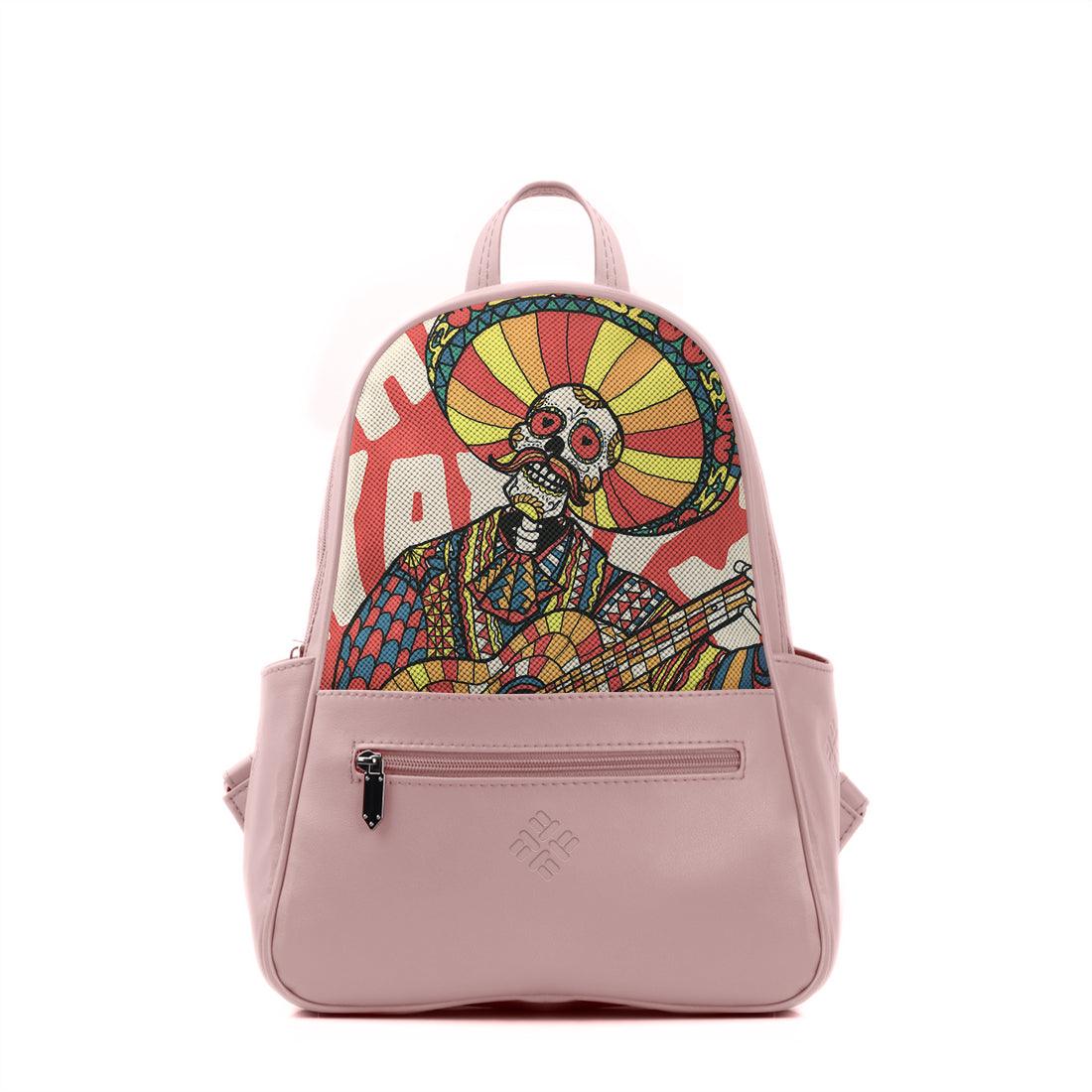Rose Vivid Backpack Mexican Guitar - CANVAEGYPT