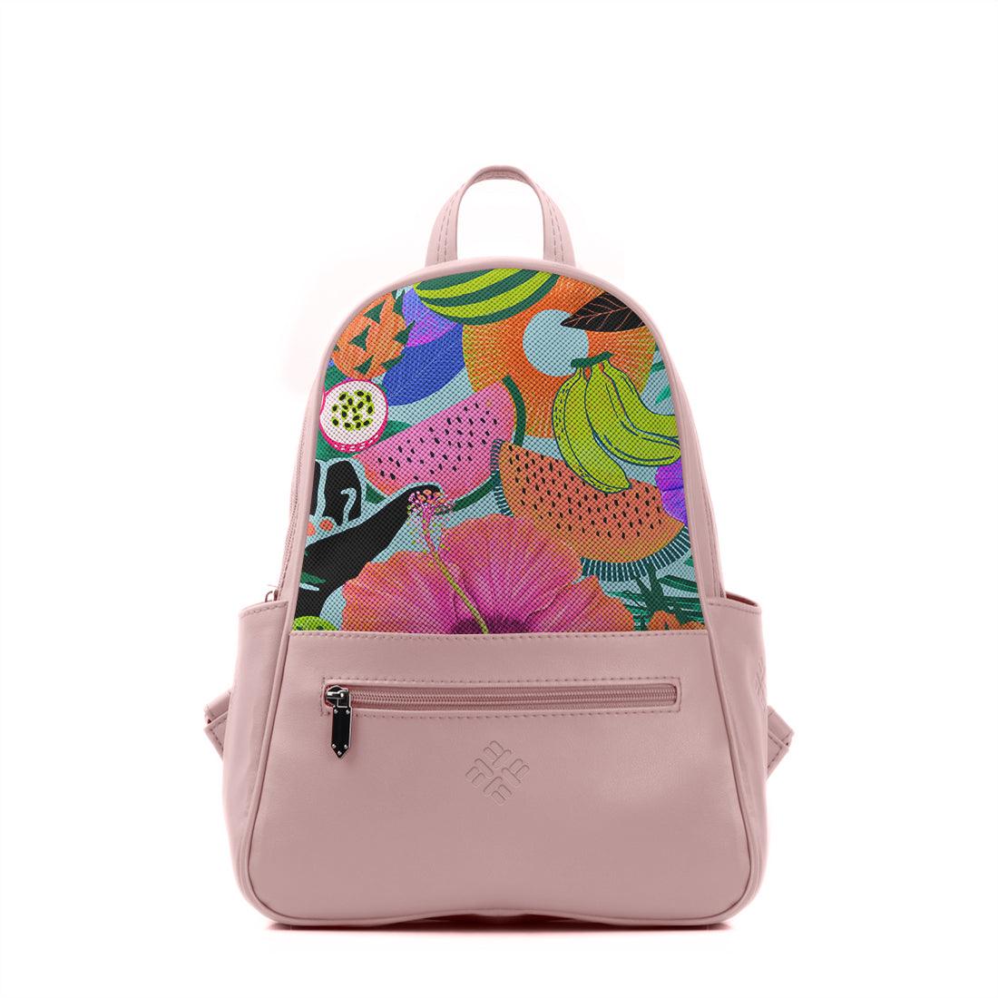 Rose Vivid Backpack Summer Pattern - CANVAEGYPT