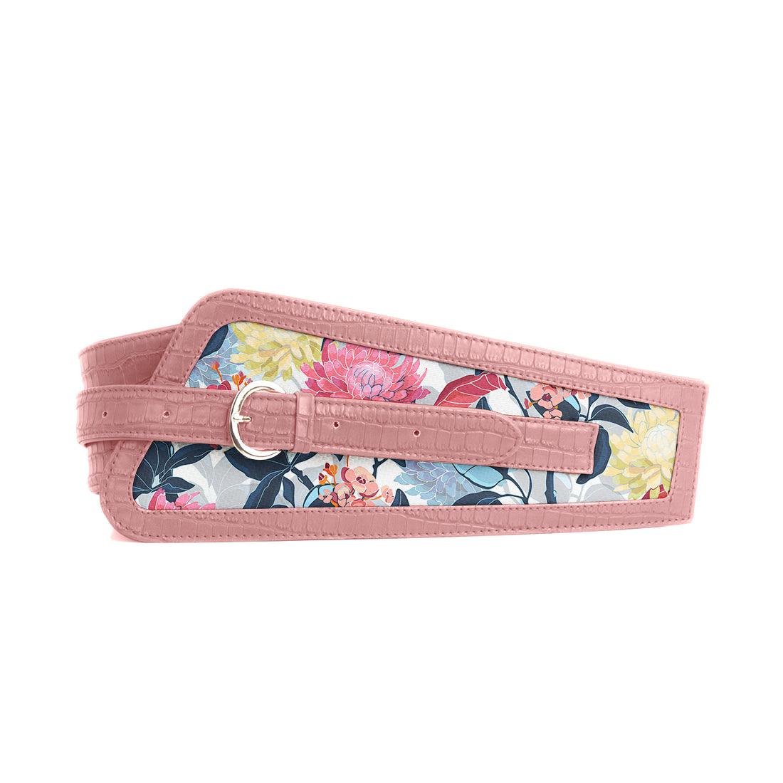 Rose Women's Belt Floral Art - CANVAEGYPT