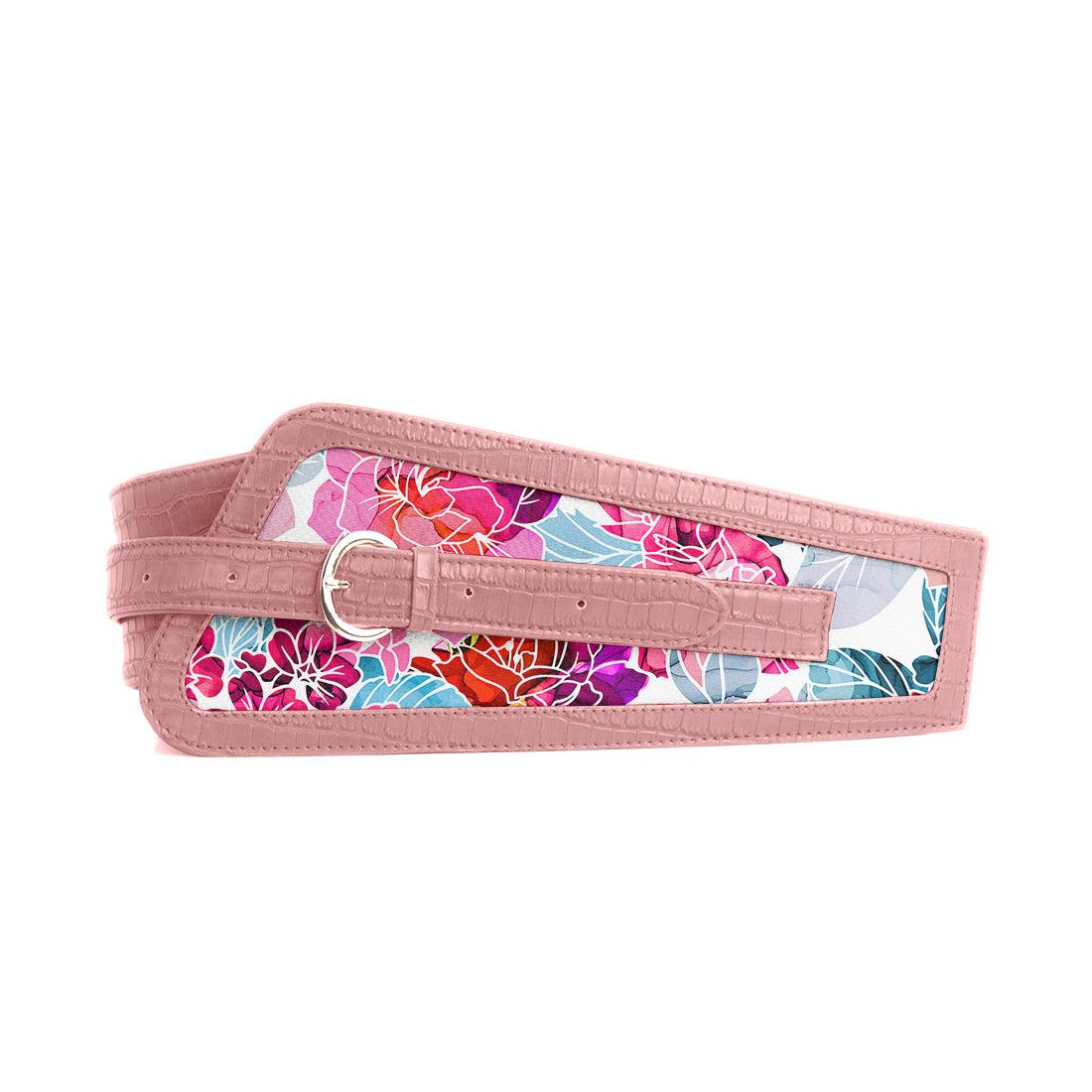Rose Women's Belt Red Rose - CANVAEGYPT