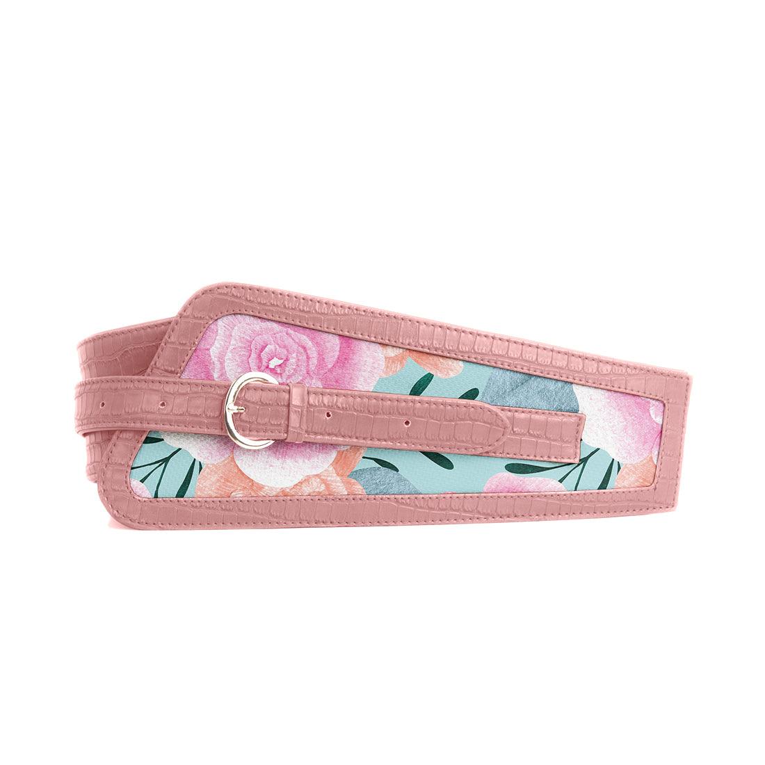 Rose Women's Belt Rose Flower - CANVAEGYPT