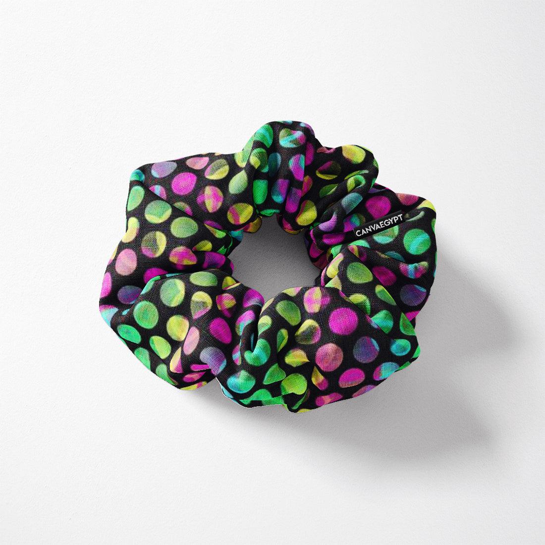 Scrunchie 3D Dots - CANVAEGYPT