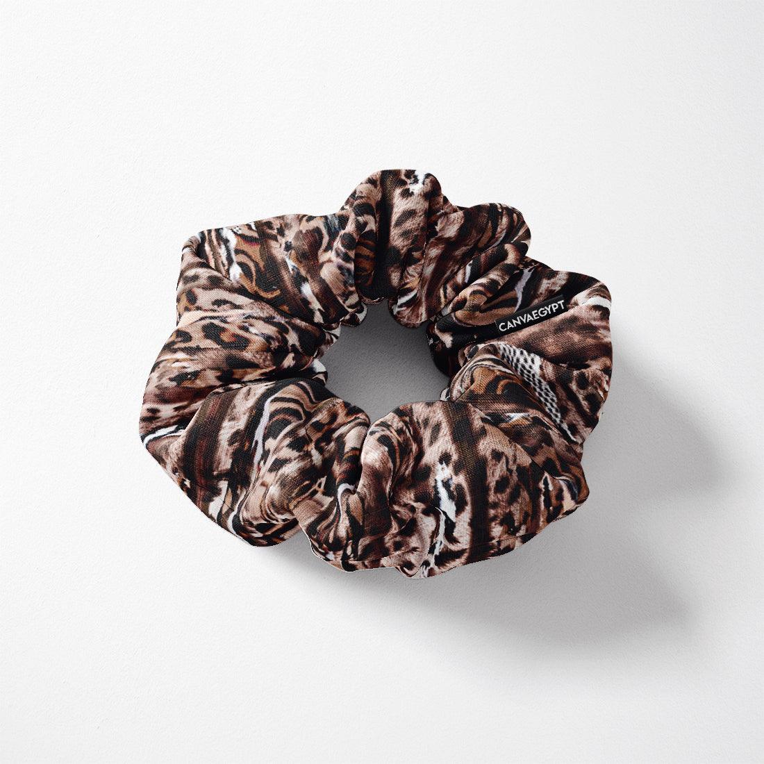 Scrunchie Cheetah Skin - CANVAEGYPT