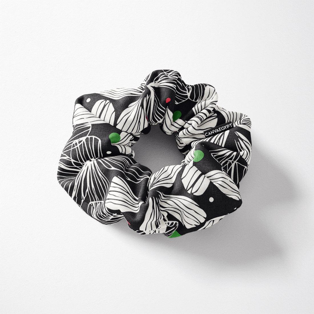 Scrunchie Floral Pattern - CANVAEGYPT