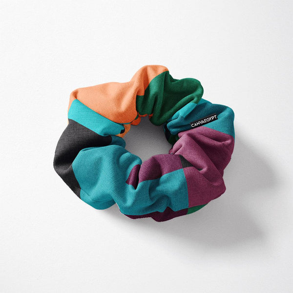 Scrunchie GeoMetric Colors - CANVAEGYPT