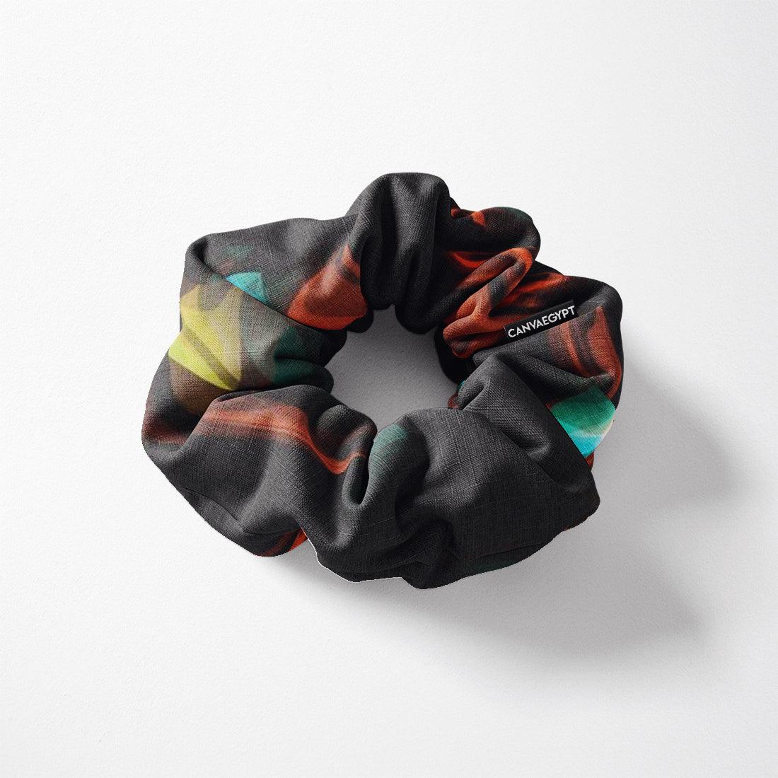Scrunchie Ink Black - CANVAEGYPT