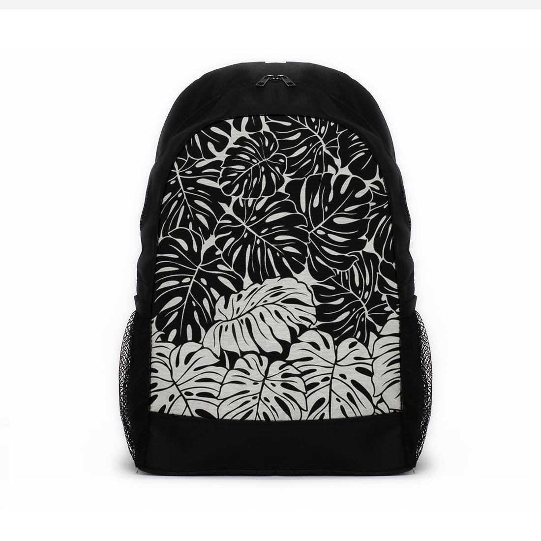 Sports Backpacks Leaves Black and white - CANVAEGYPT