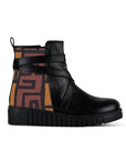 Strap Bootie African Spotted