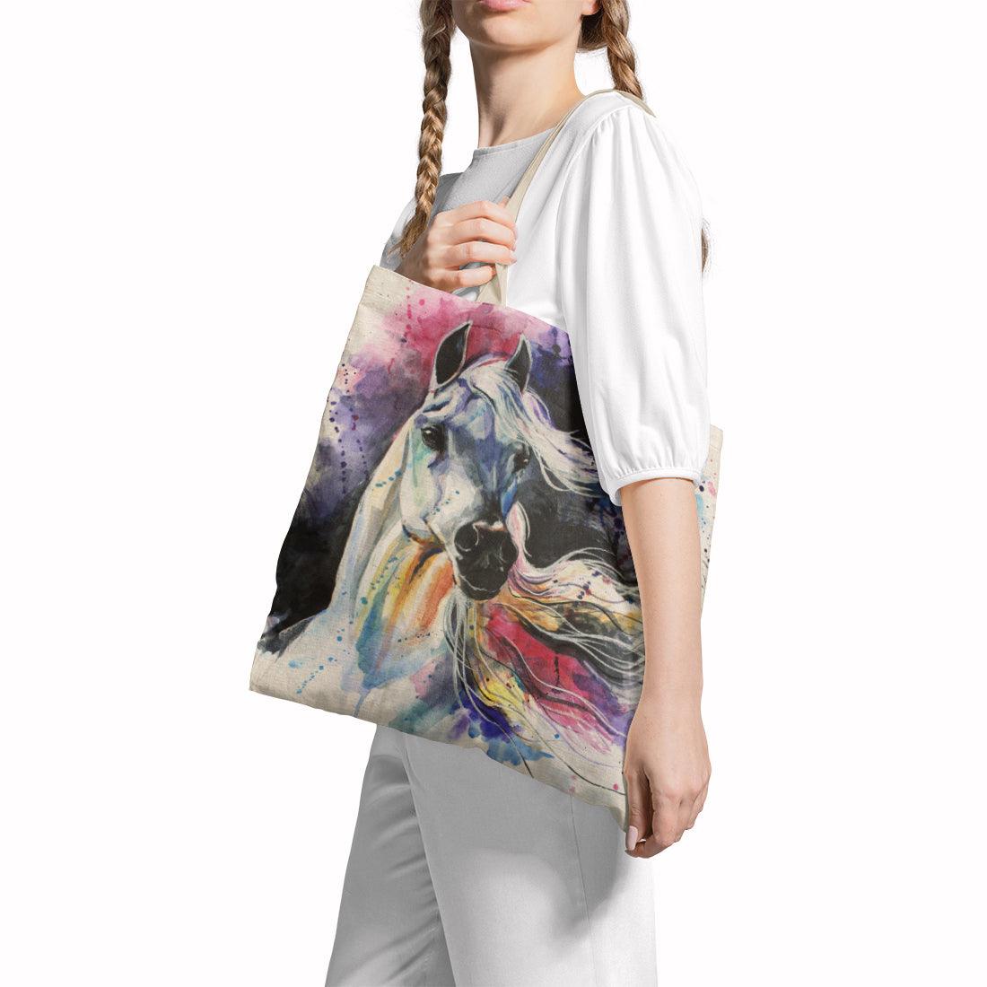 Tote Bag Arabian Horse - CANVAEGYPT