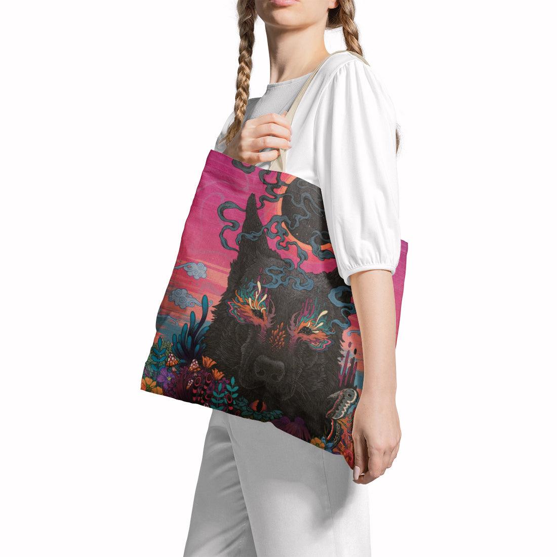 Tote Bag Black eyed - CANVAEGYPT