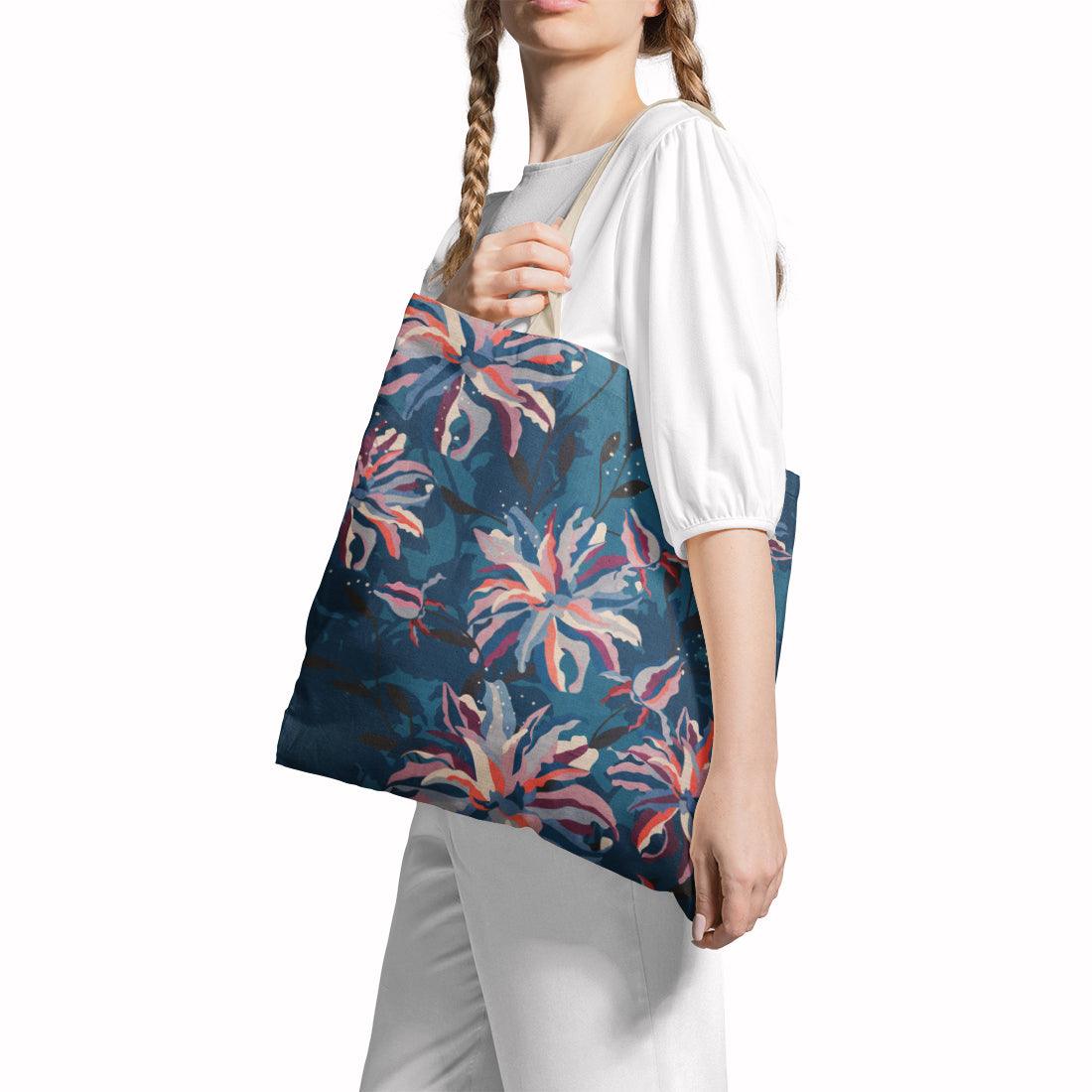 Tote Bag Blue Garden - CANVAEGYPT
