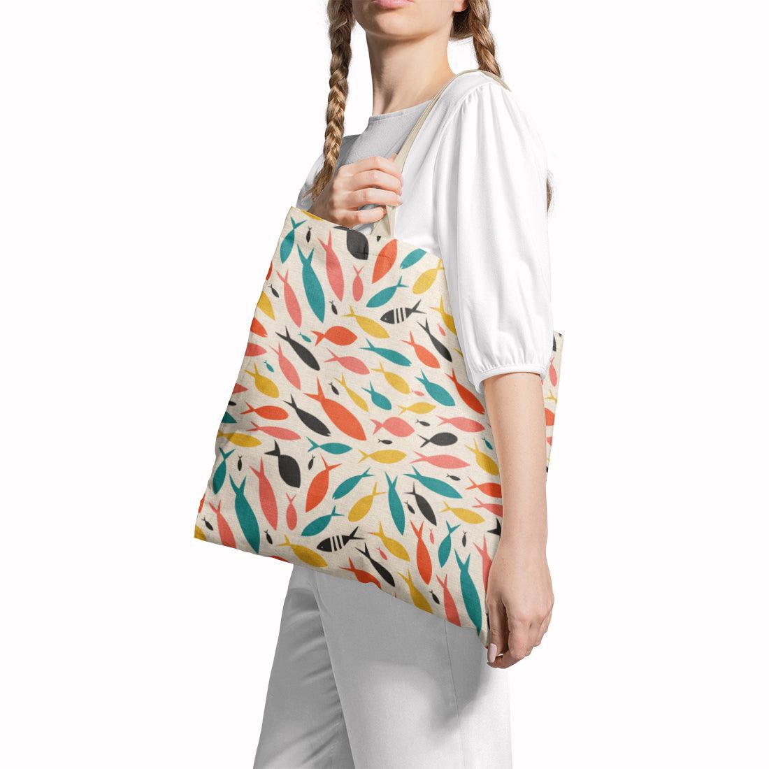Tote Bag Colorful ocean - CANVAEGYPT