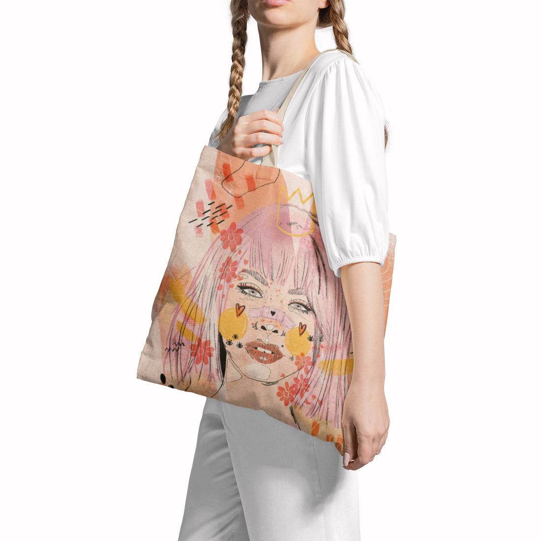 Tote Bag Doodle Dash - CANVAEGYPT