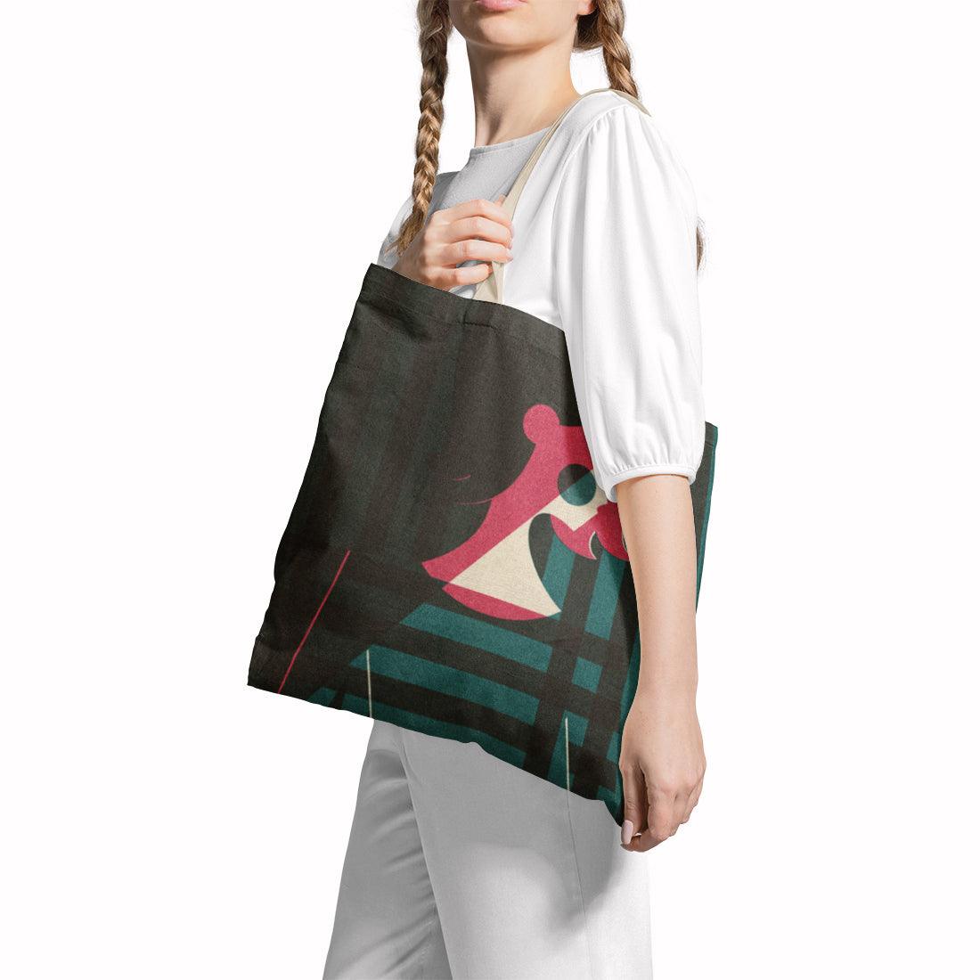 Tote Bag Fashion Girl - CANVAEGYPT