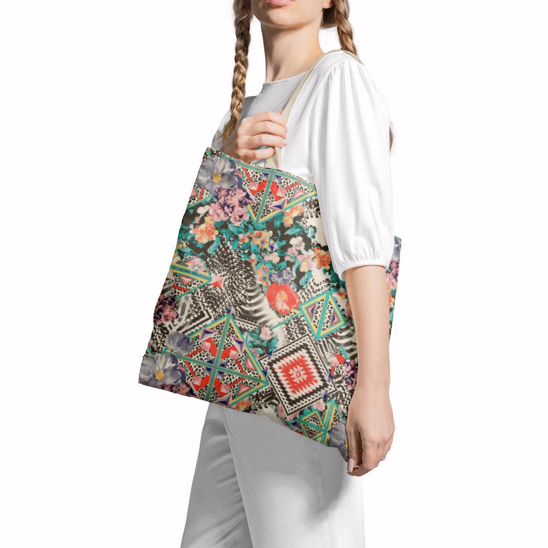 Tote Bag Floral - CANVAEGYPT