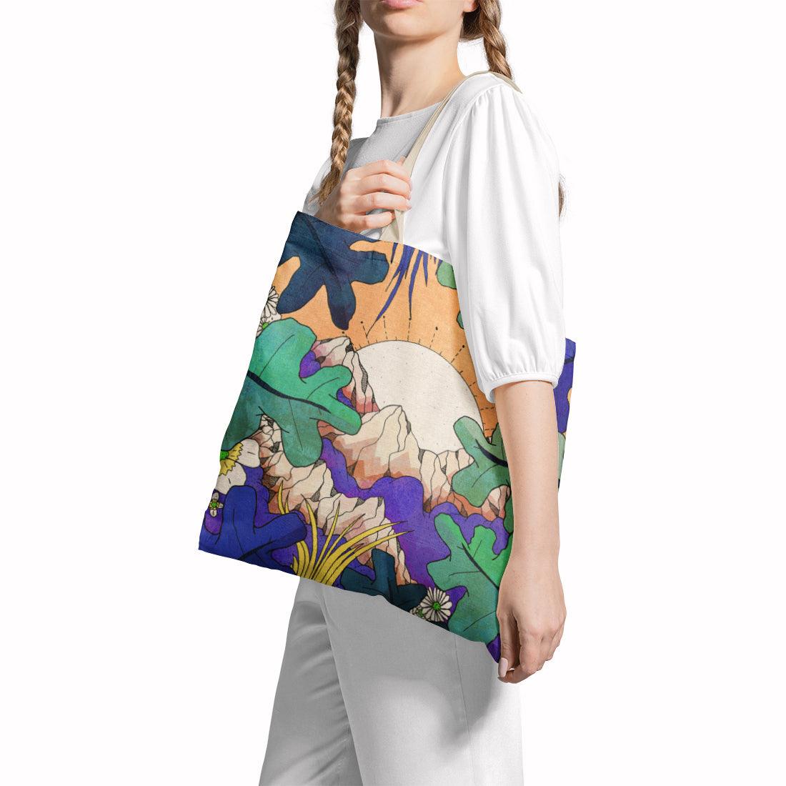Tote Bag Jungle mountains - CANVAEGYPT