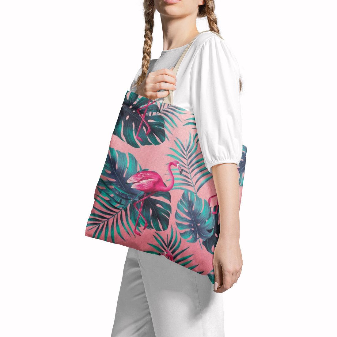 Tote Bag Pink Flamingo - CANVAEGYPT