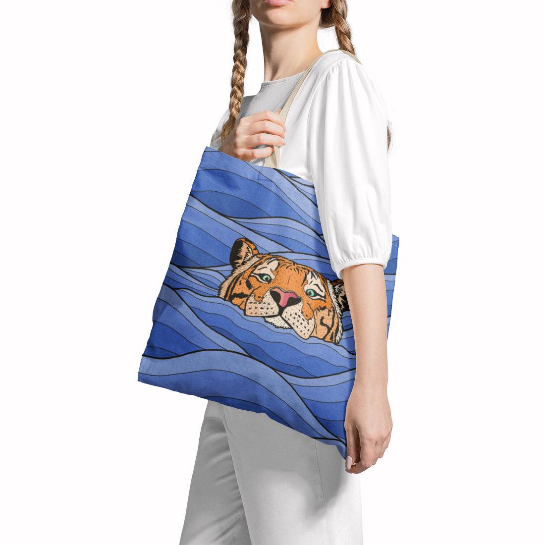 Tote Bag Sea tiger - CANVAEGYPT