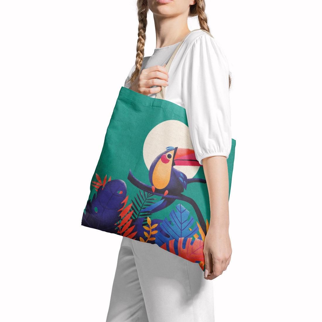 Tote Bag tropical bird - CANVAEGYPT