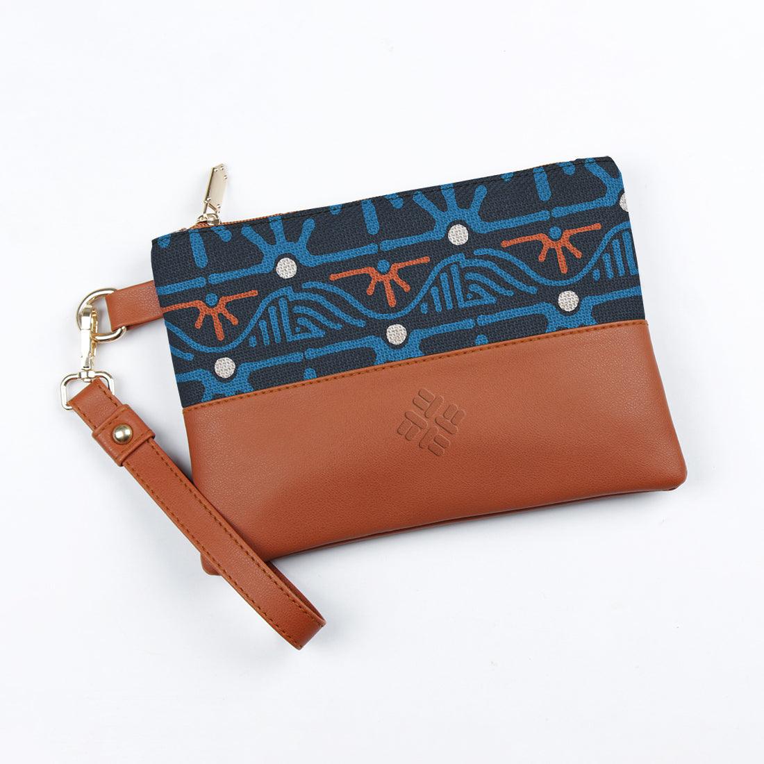 Toiletry Pouch Blue African