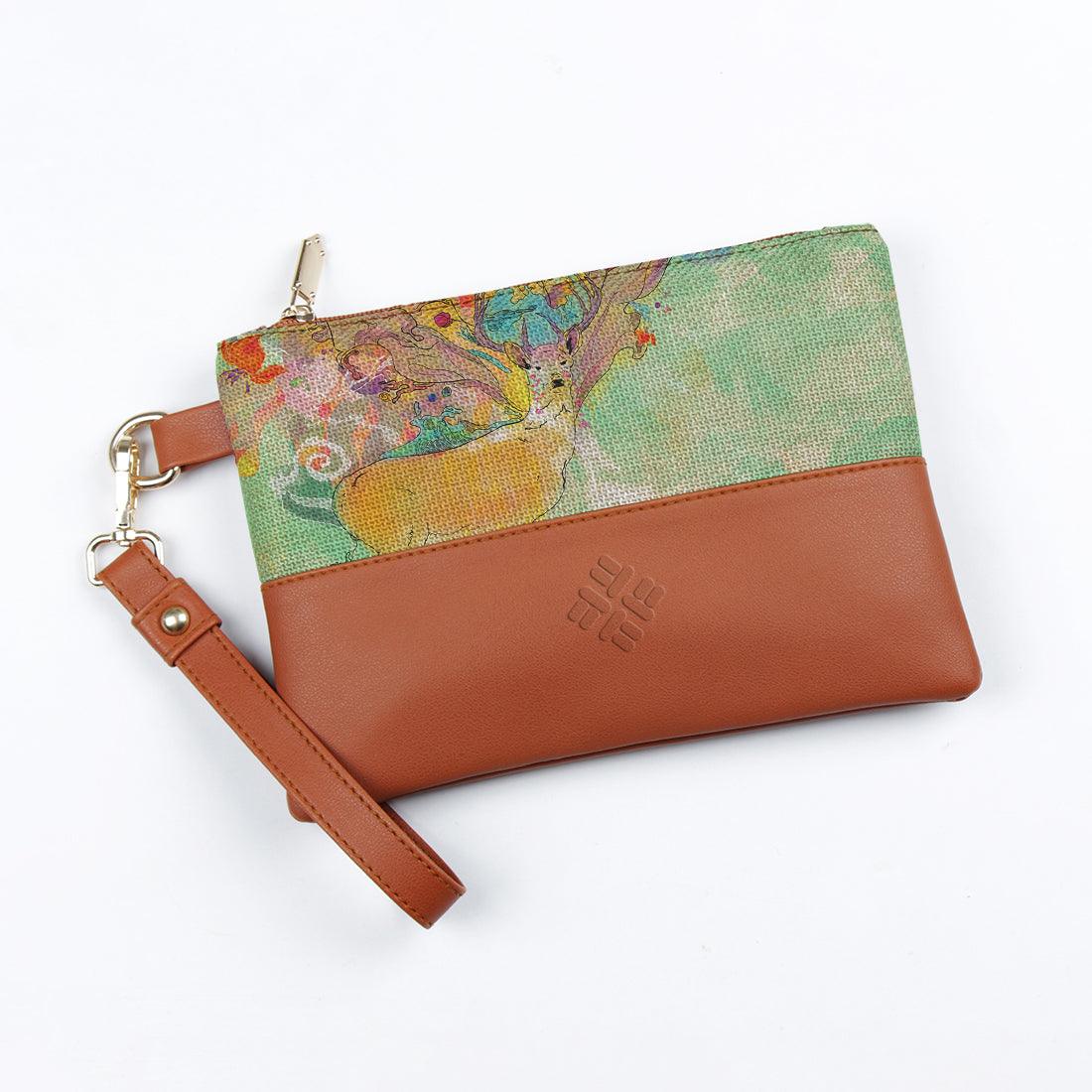 Toiletry Pouch Watercolor Deer - CANVAEGYPT