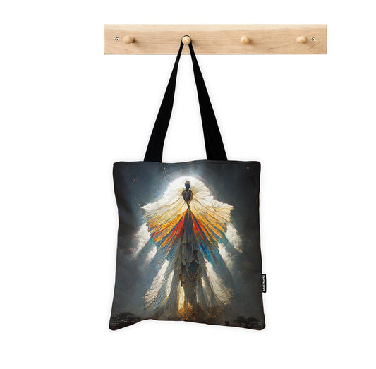 ToteBag African Angel Art - CANVAEGYPT