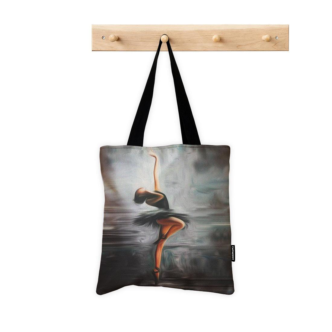 ToteBag Ballet in Grey - CANVAEGYPT