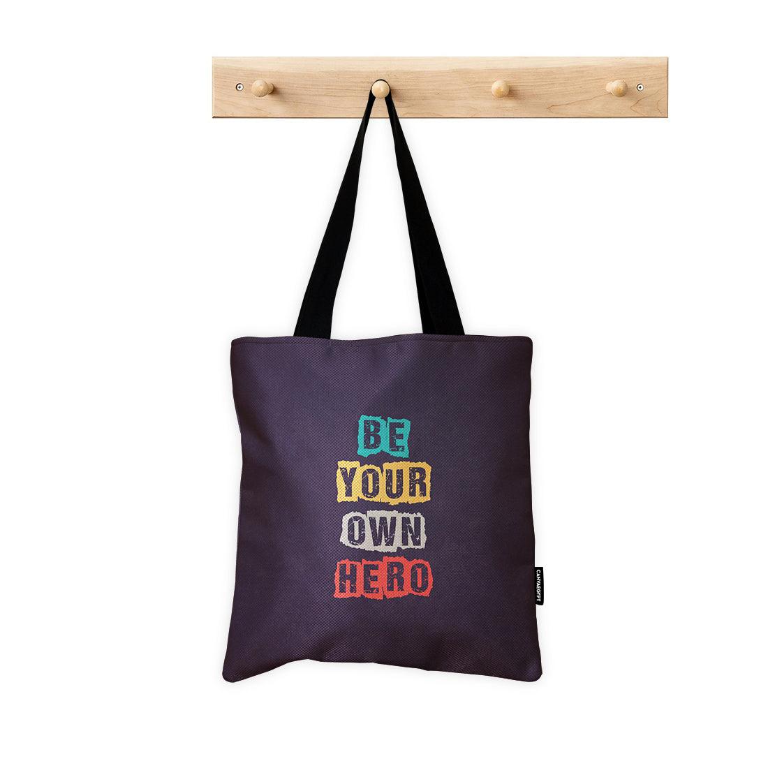 ToteBag Be your own Hero - CANVAEGYPT