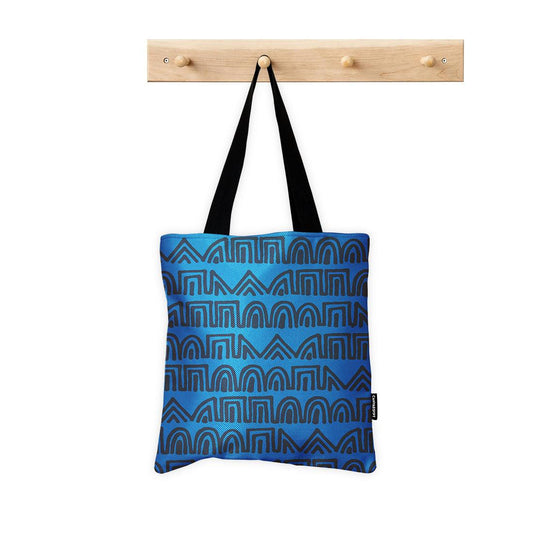 ToteBag Blue Seamless - CANVAEGYPT