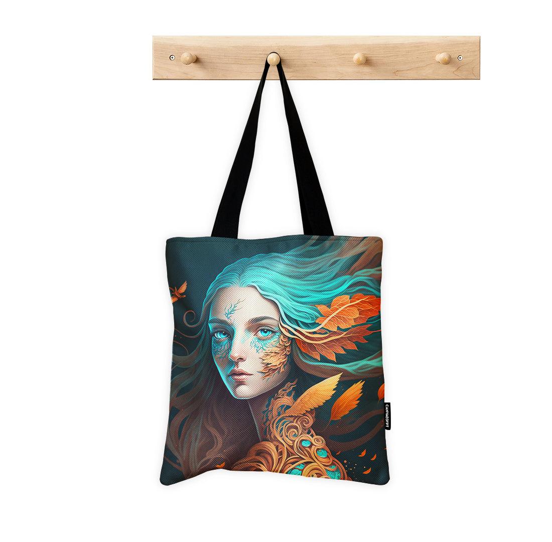 ToteBag Floral Queen - CANVAEGYPT