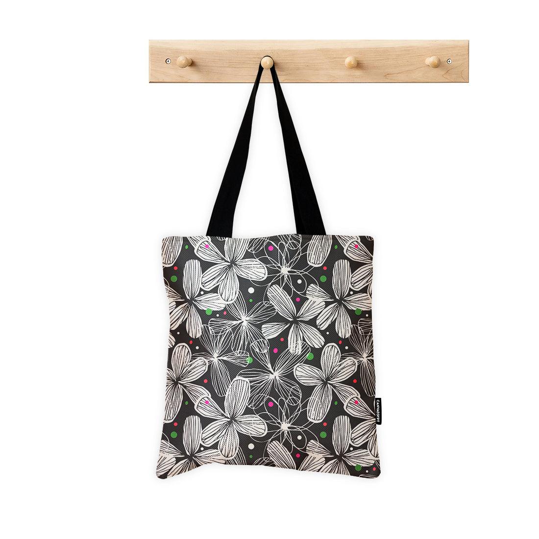 ToteBag Flowers Pattern 1 - CANVAEGYPT