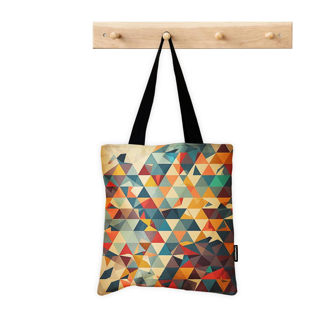 ToteBag Glass Triangles - CANVAEGYPT